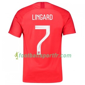 Tenue Angleterre Lingard 7 Exterieur Coupe du monde 2018 Maillot de Foot
